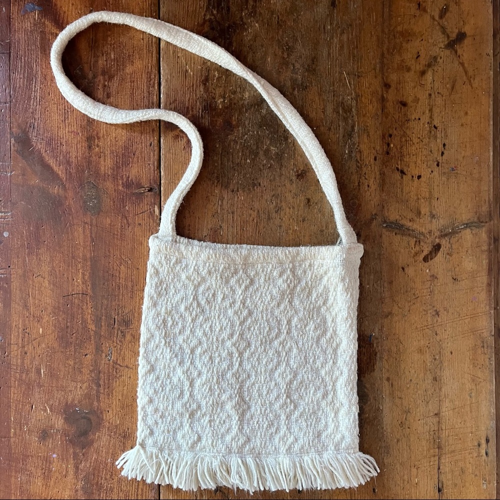 Vintage Wool Made in Lunenburg Purse